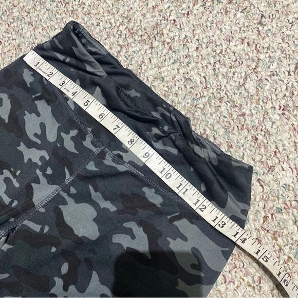 Kyodan Grey Camo Hi Rise Athleisure Leggings Womens Size S/M - Picture 4 of 6